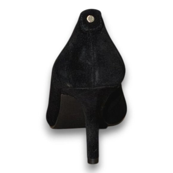 BOSS Isobel Pump 70 Women's Black Leather Heels US 7 (EU 37) MSRP $180 - Picture 3 of 4